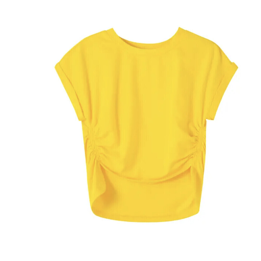 Habitual Kids' High-Low Top In Yellow Size 14